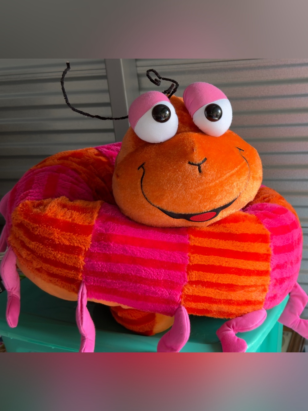 Peek a Boo Giant Plush Caterpillar Stuffed Animal Extra Large Pillow Toy